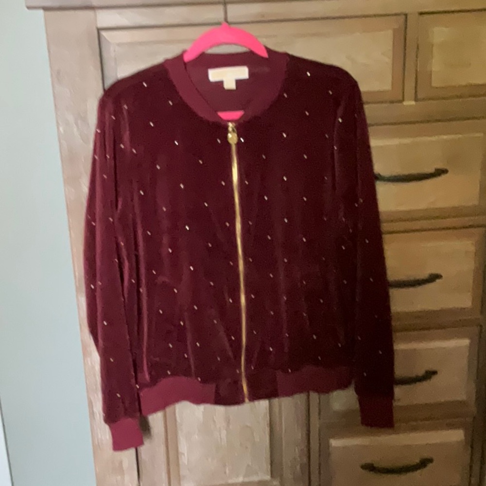 Michael Kors Deep Red Jacket